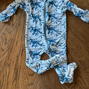 Kicker Pants One-Piece Pajamas. Washed, but never worn